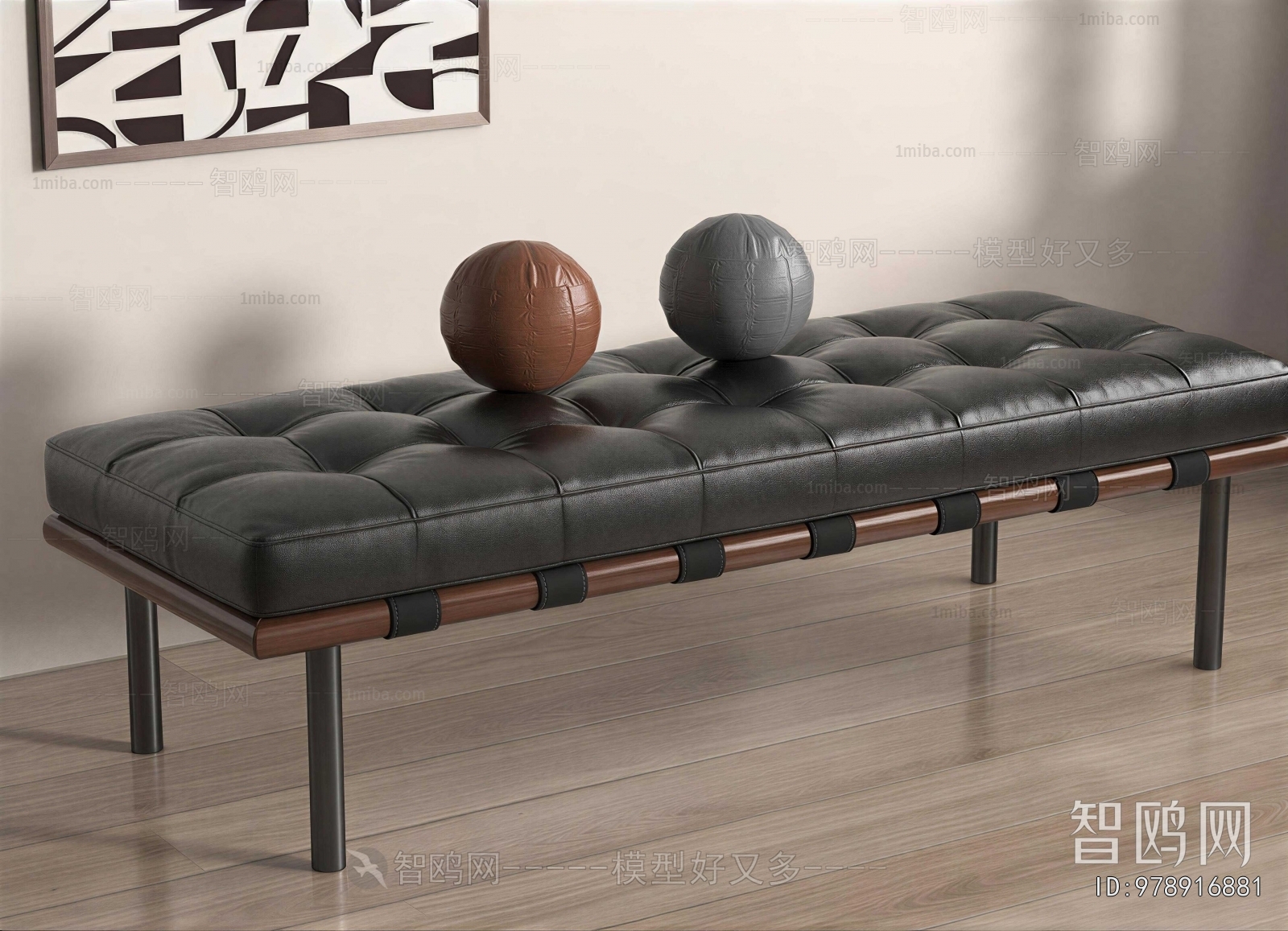 Nordic Style Bench