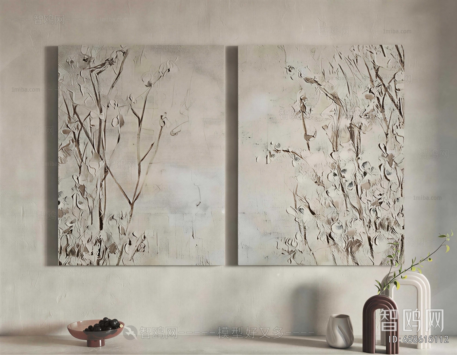 Wabi-sabi Style Painting
