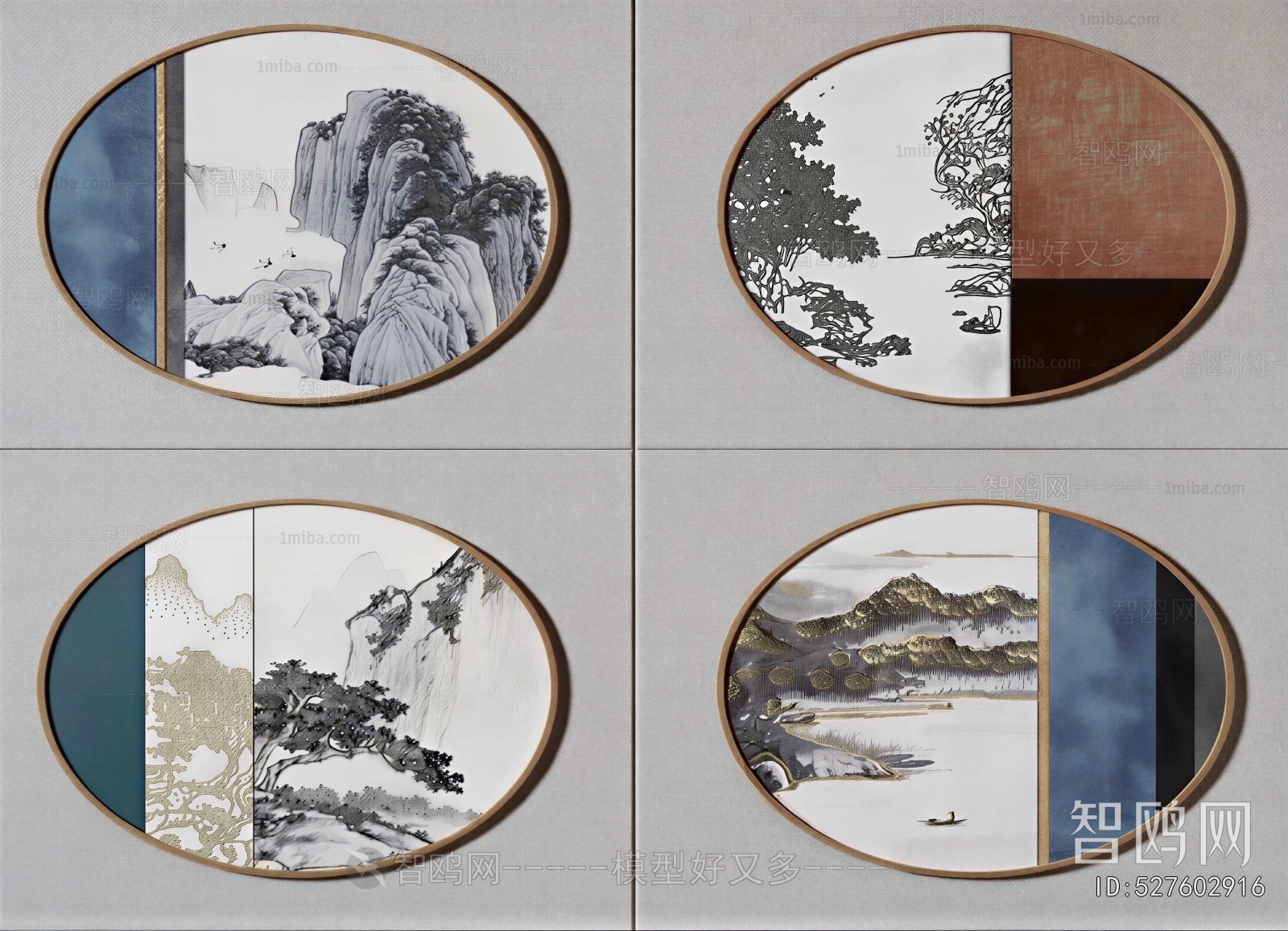 New Chinese Style Painting