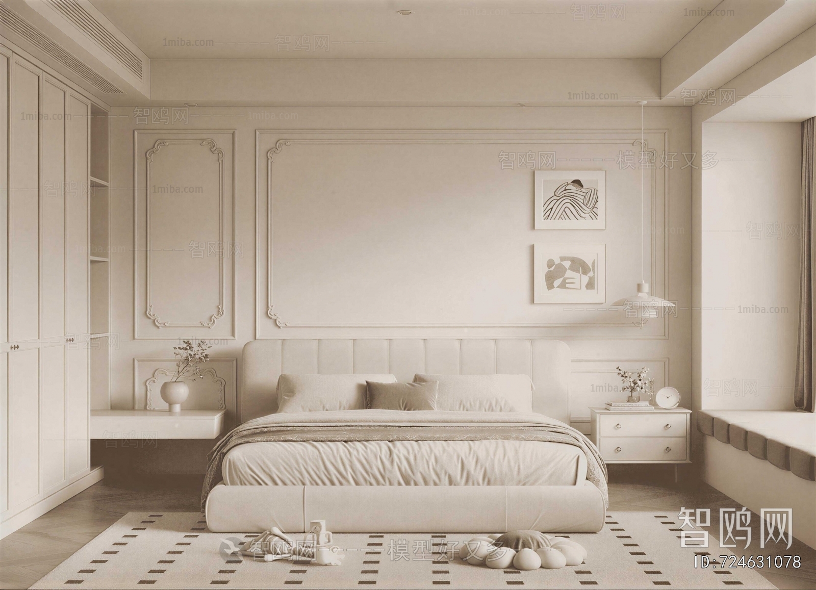 French Style Bedroom