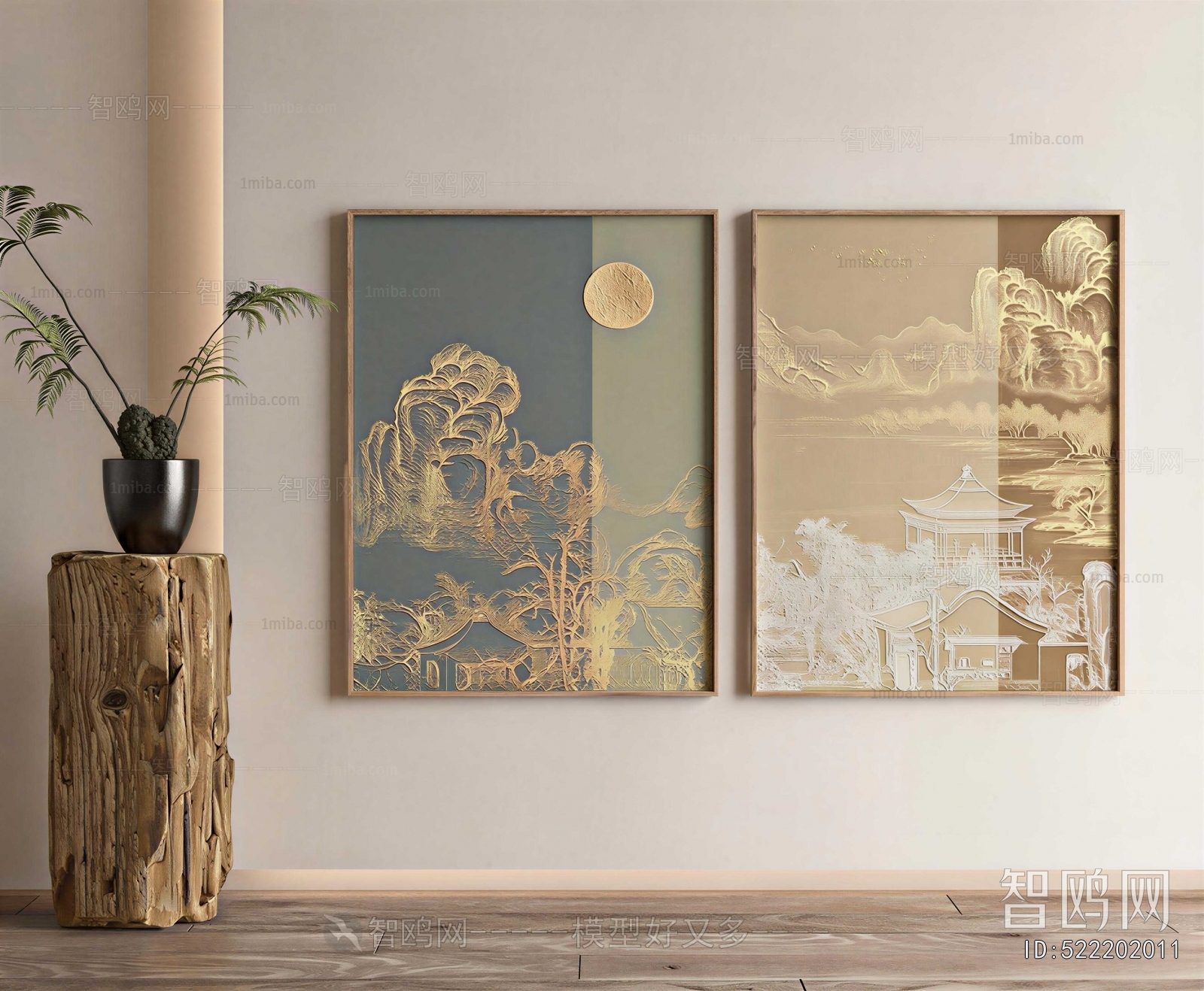 New Chinese Style Painting
