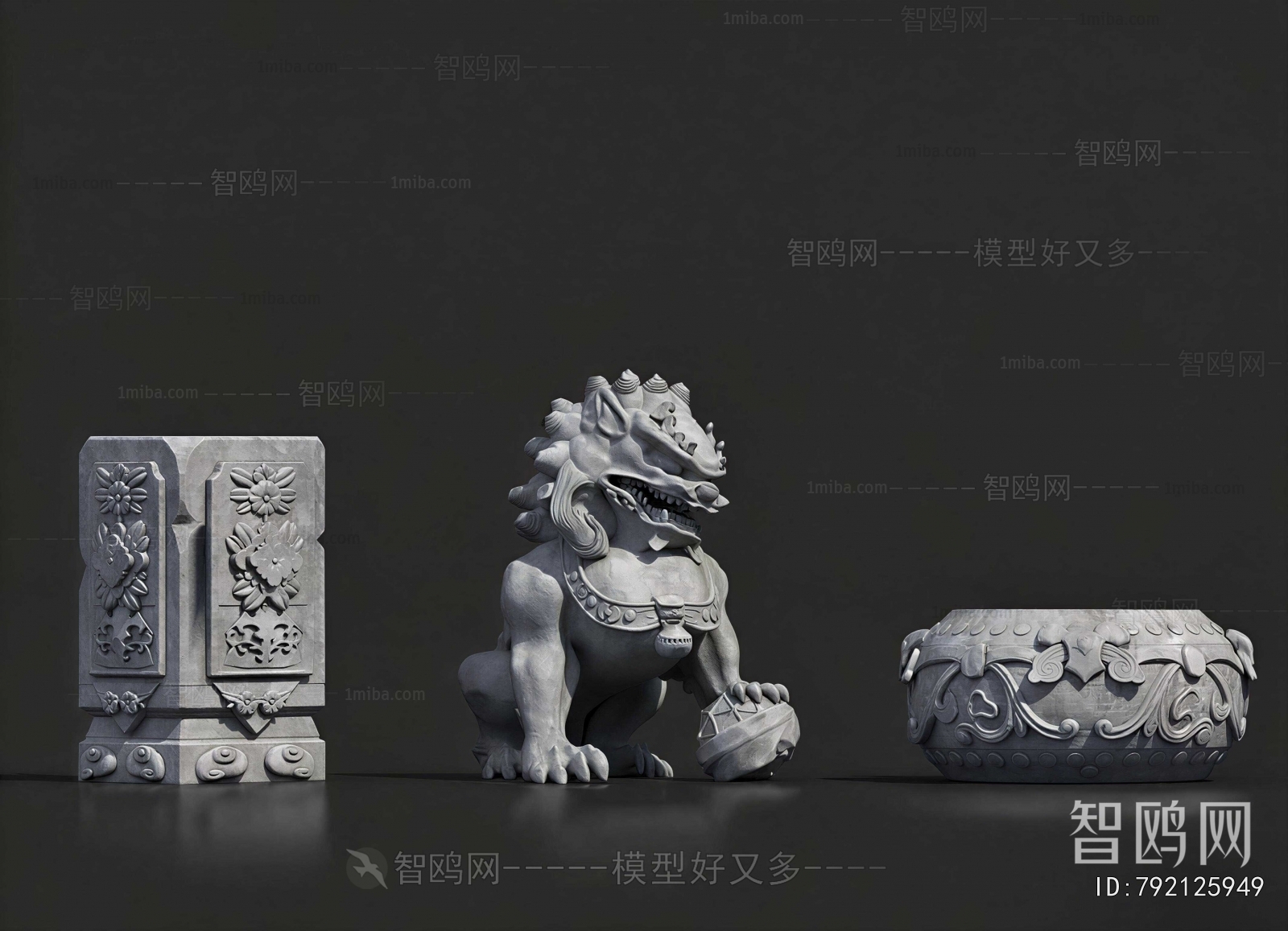 New Chinese Style Stone Carving