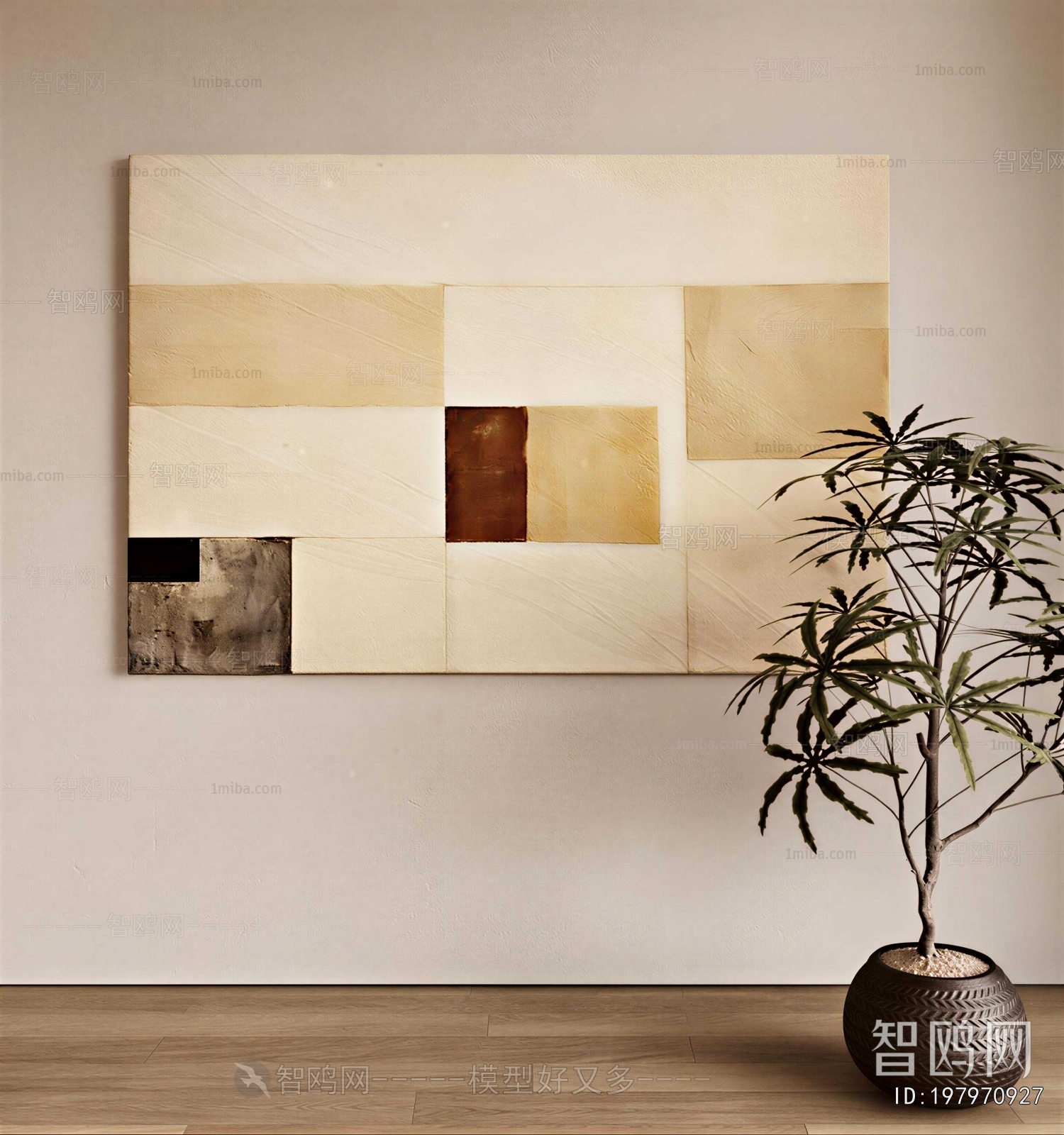 Wabi-sabi Style Painting