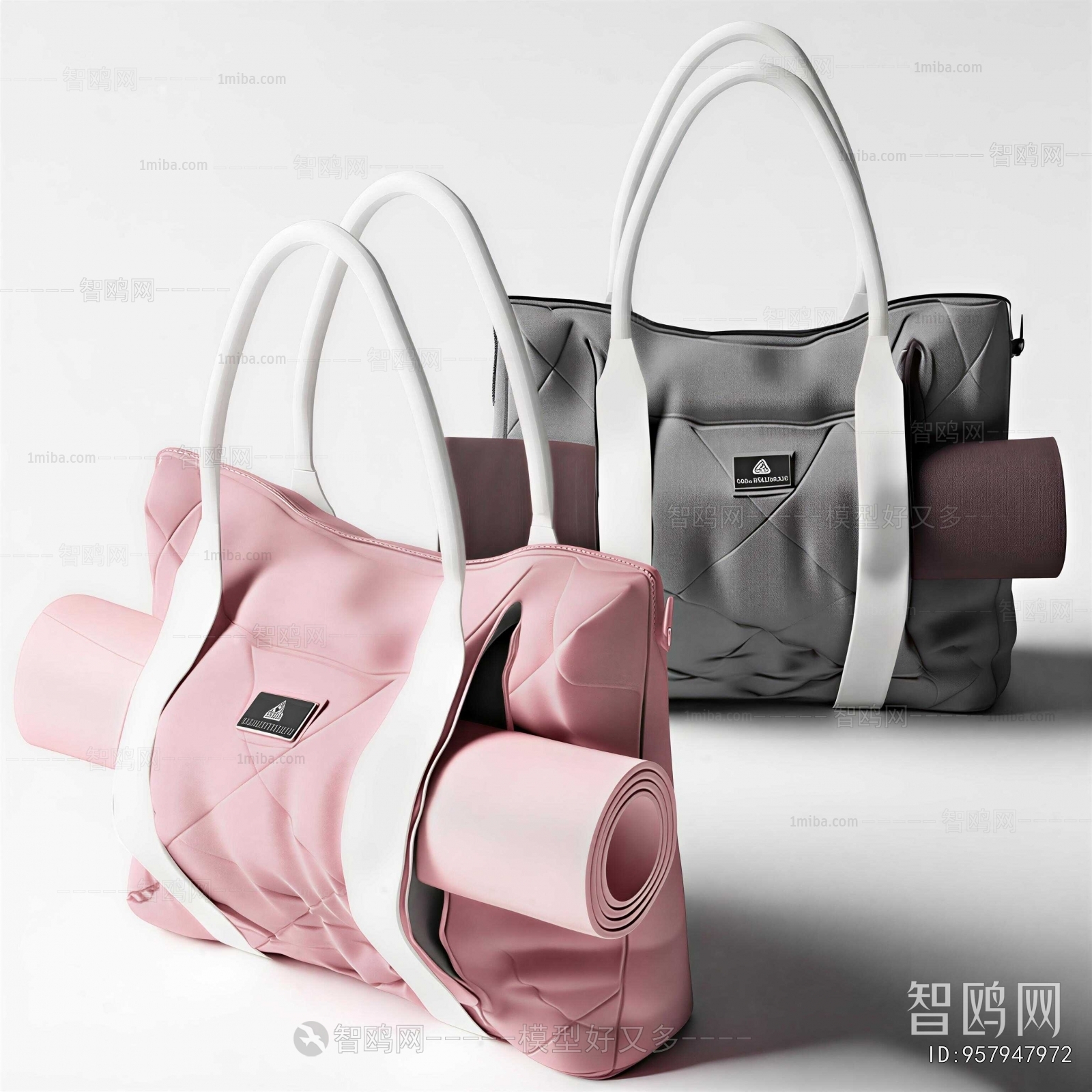 Modern Backpack And Backpack