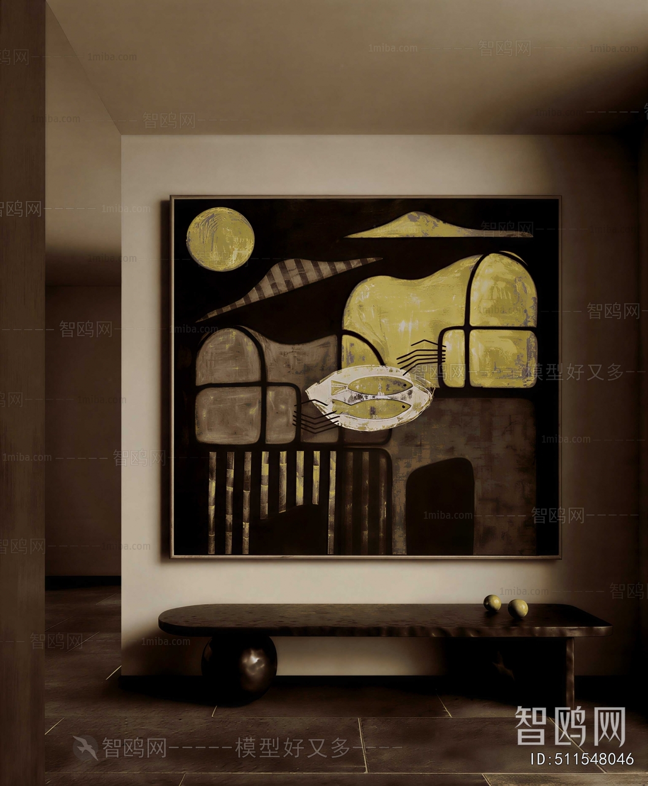 Wabi-sabi Style Painting