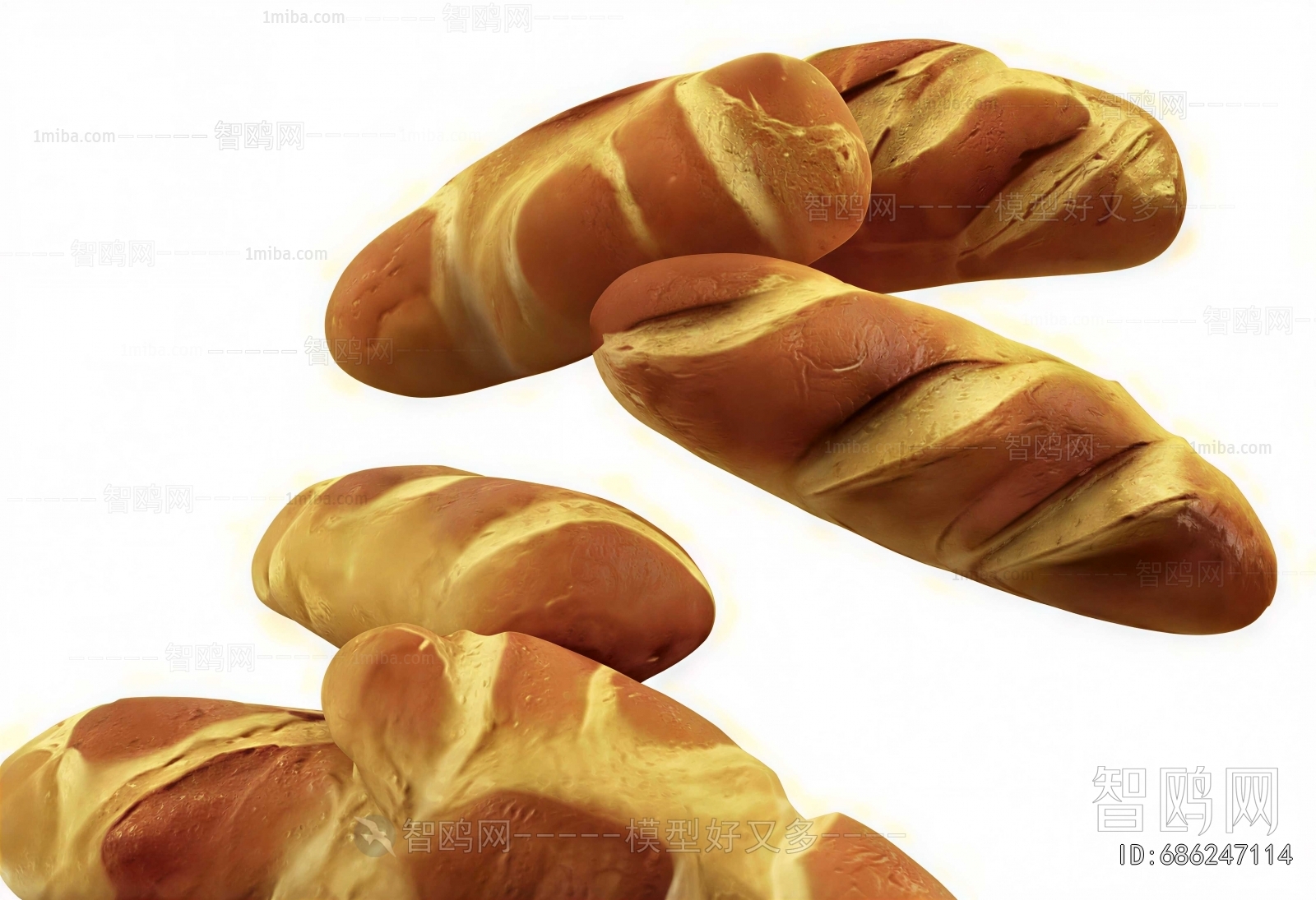 Modern Bread Cake