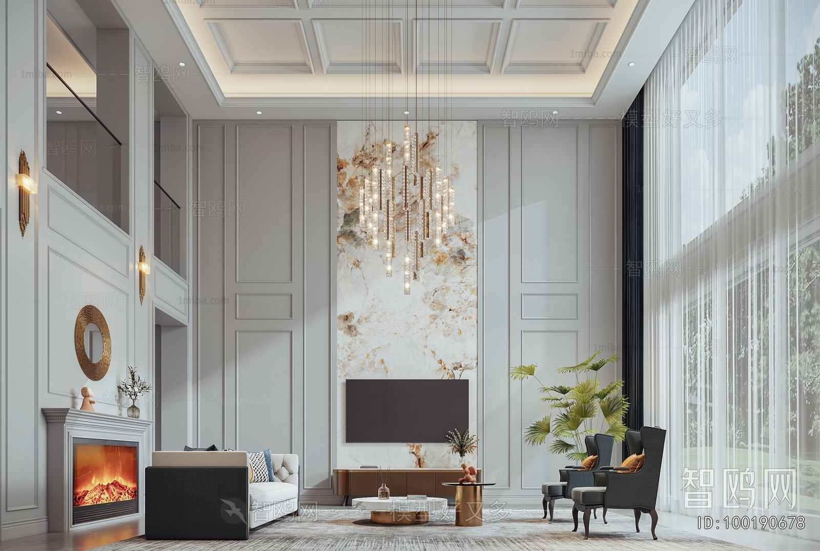European Style A Living Room