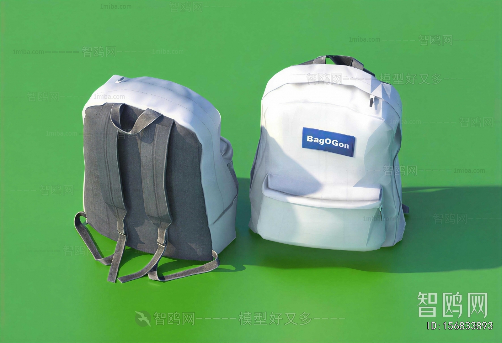Modern Backpack And Backpack