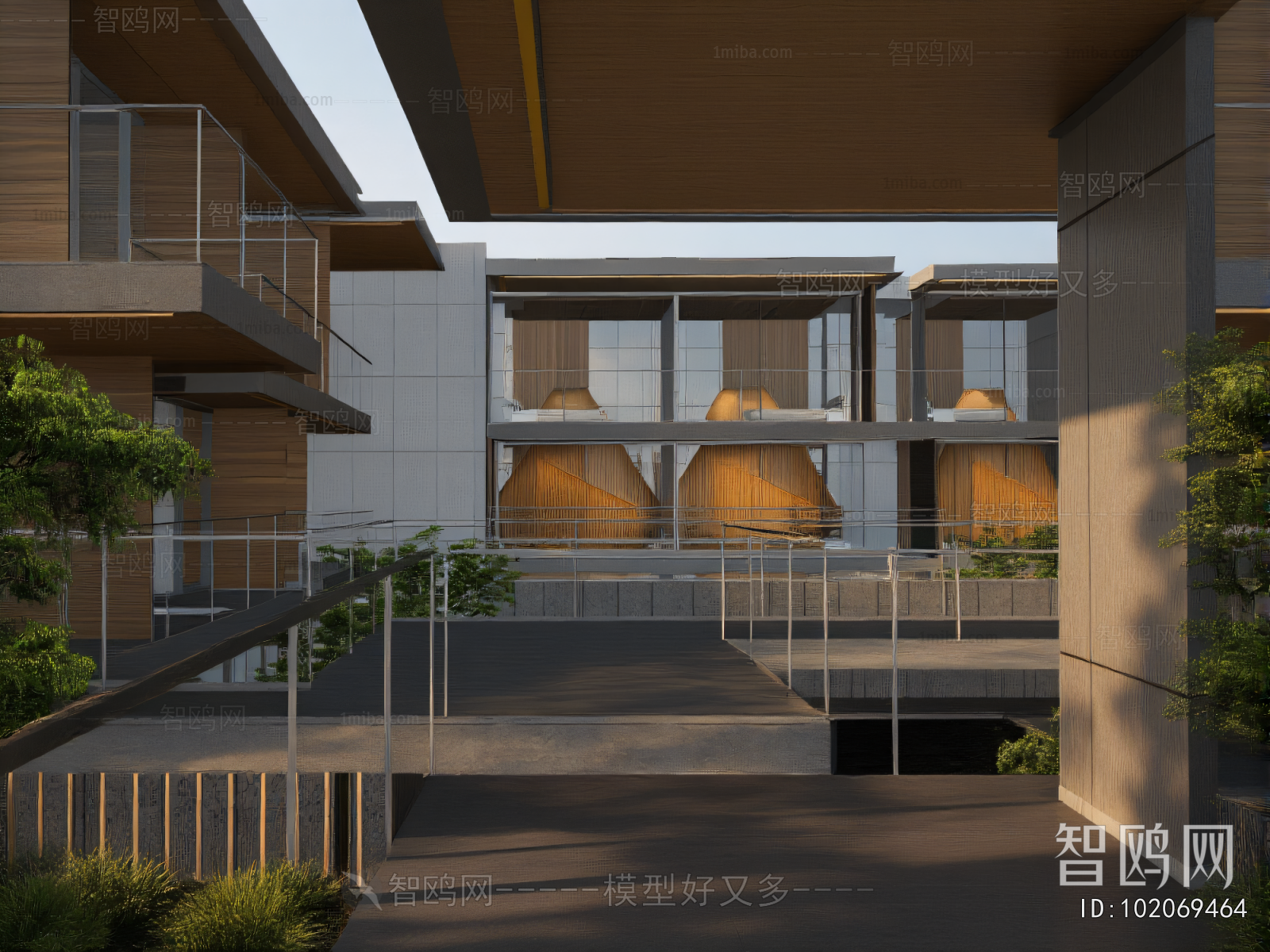 Modern Appearance Of Commercial Building