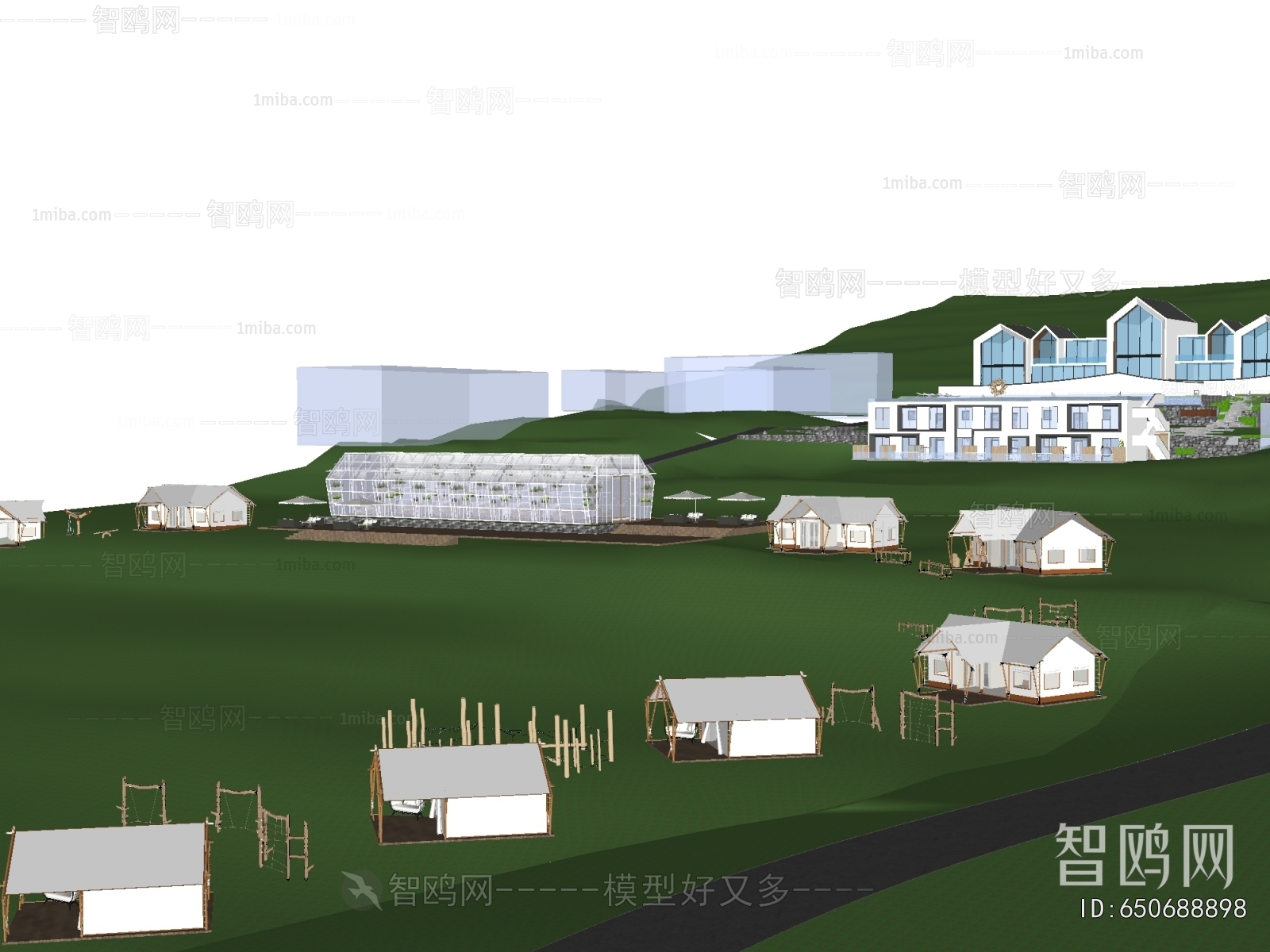 Modern Appearance Of Commercial Building