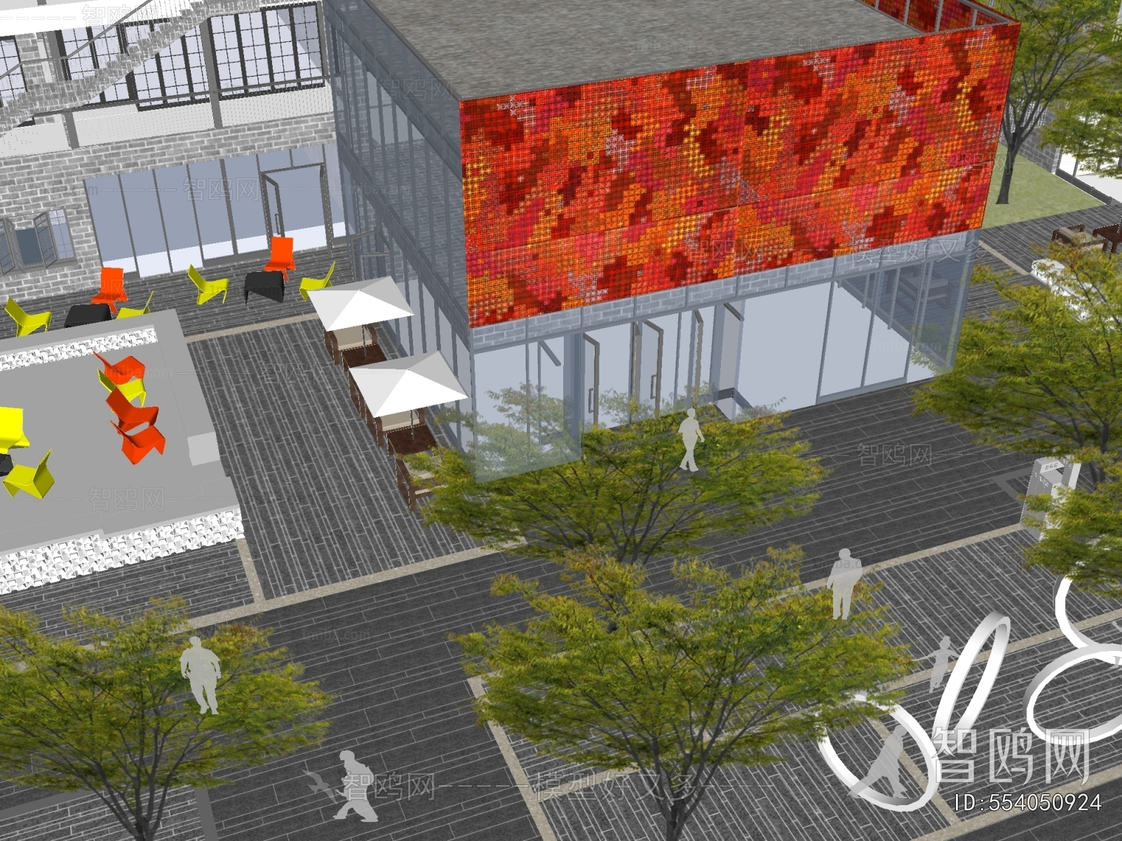 New Chinese Style Commercial Street