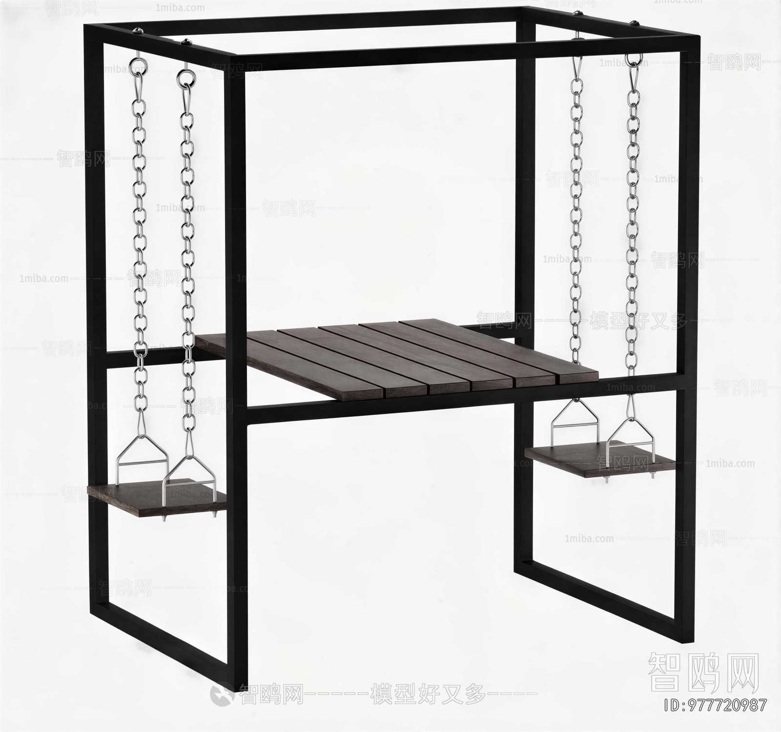 Industrial Style Leisure Table And Chair