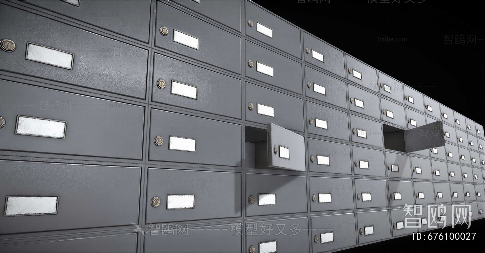Industrial Style Public Cabinet/lock Cabinet