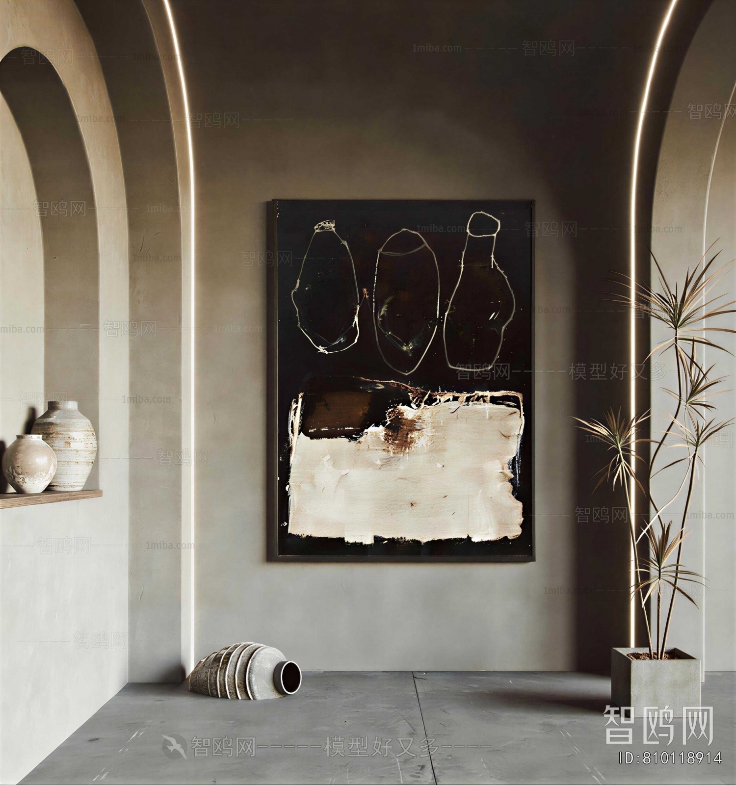 Wabi-sabi Style Painting