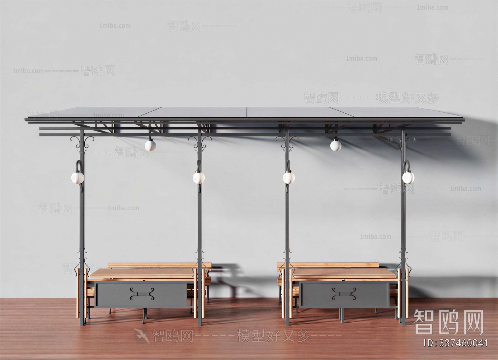 Industrial Style Dining Table And Chairs