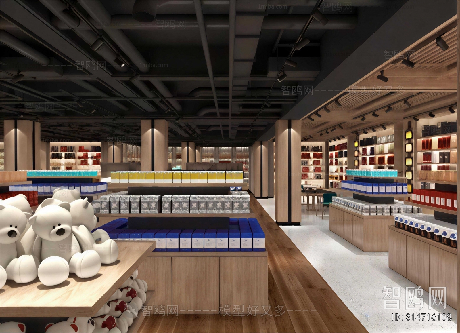 Industrial Style Retail Stores