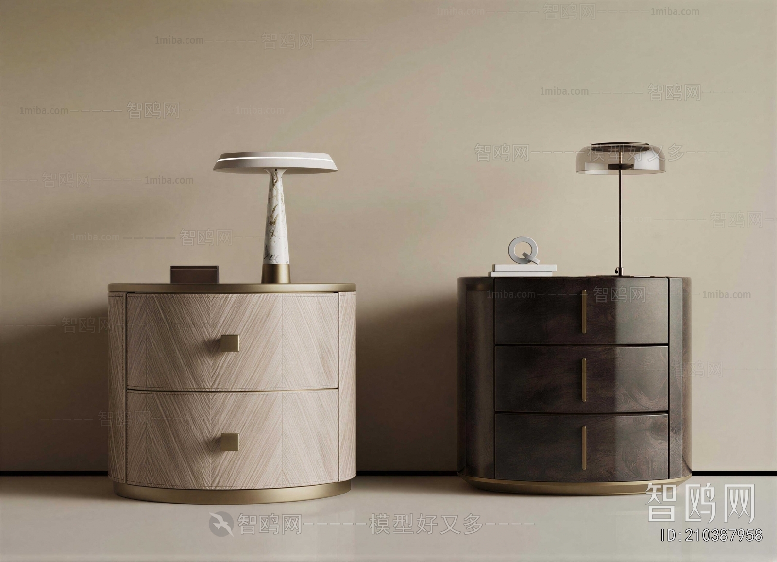 Modern Bedside Cupboard