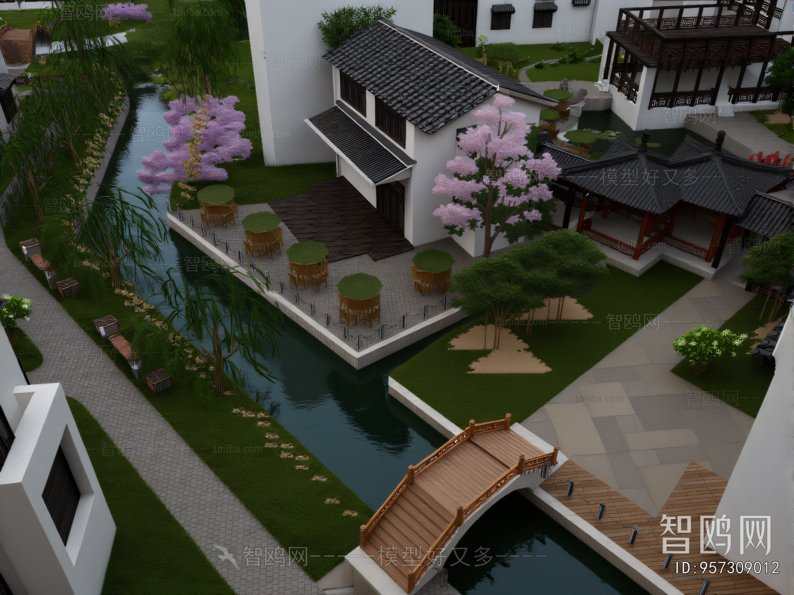 New Chinese Style Commercial Street