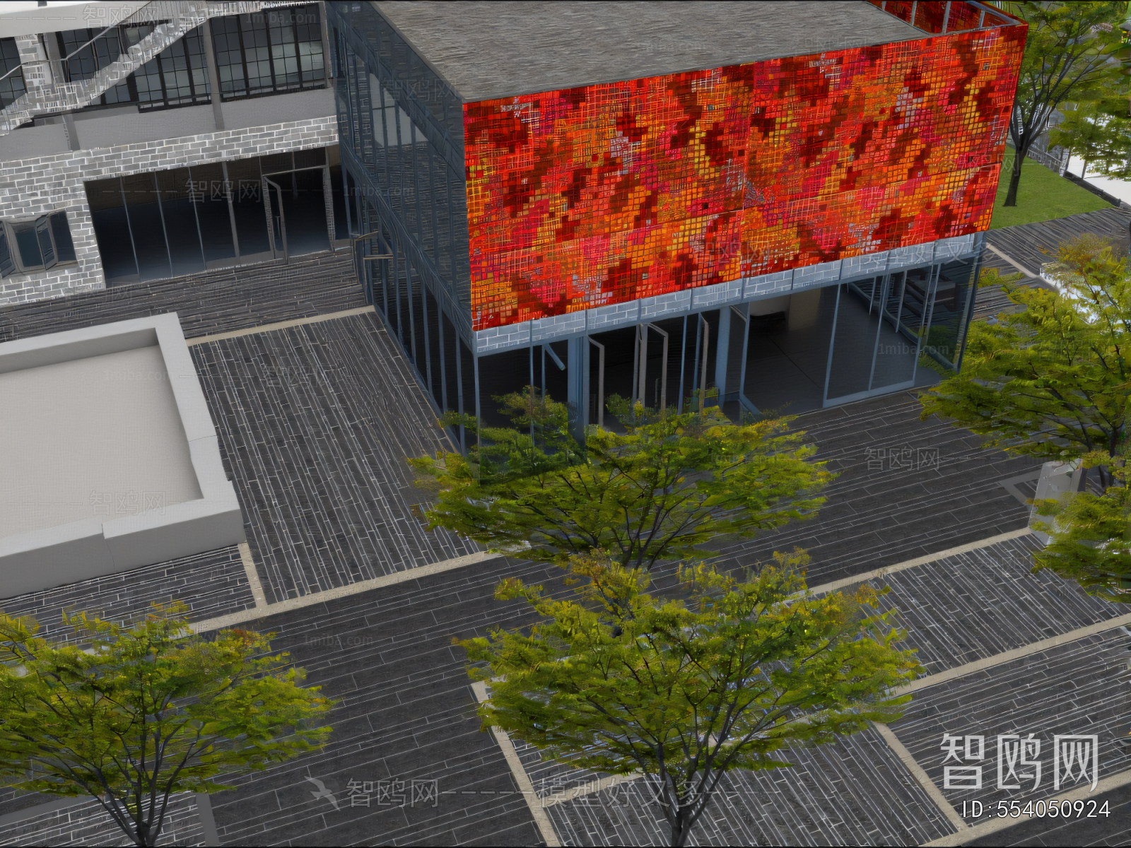 New Chinese Style Commercial Street