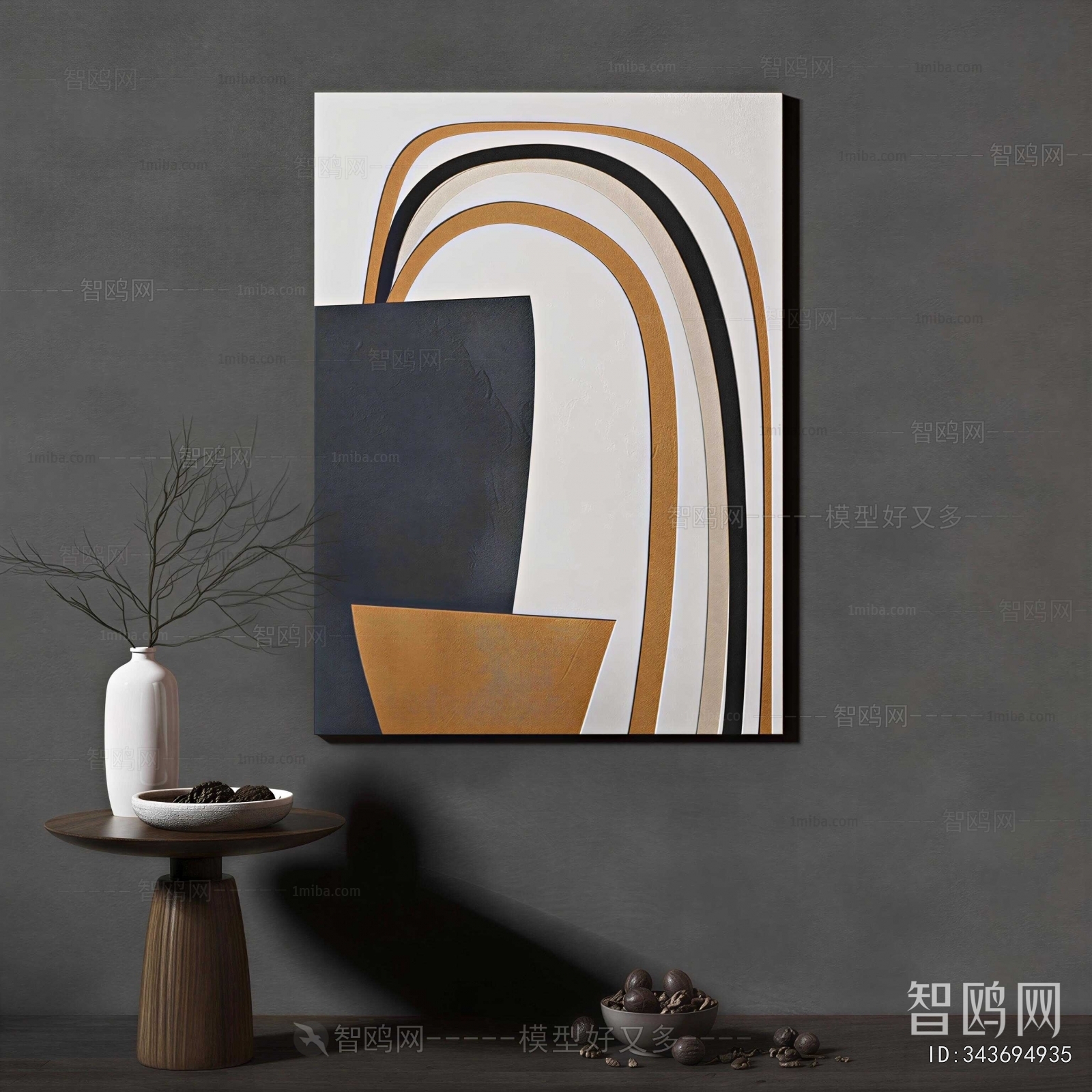 Wabi-sabi Style Painting