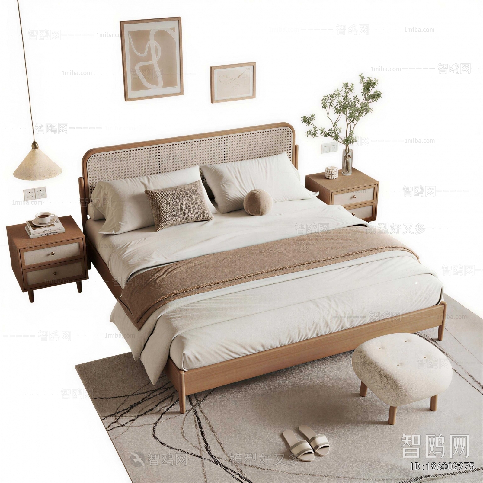 Modern Double Bed