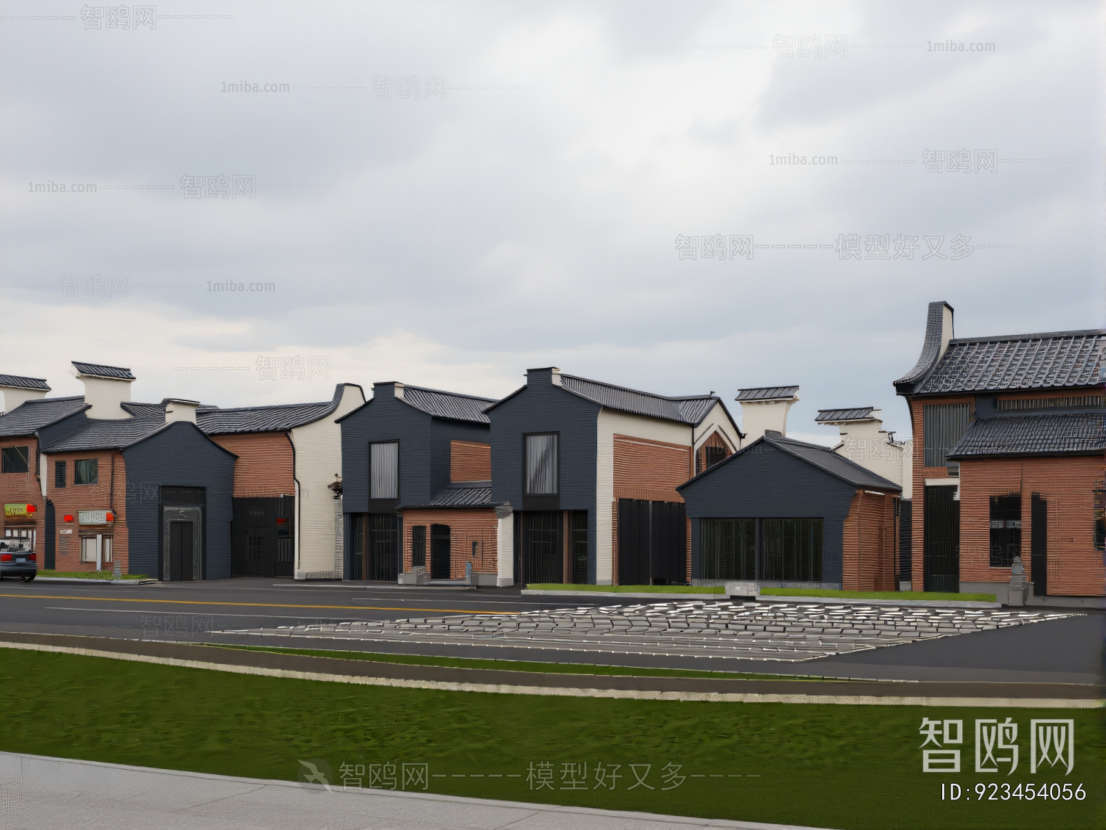 New Chinese Style Commercial Street