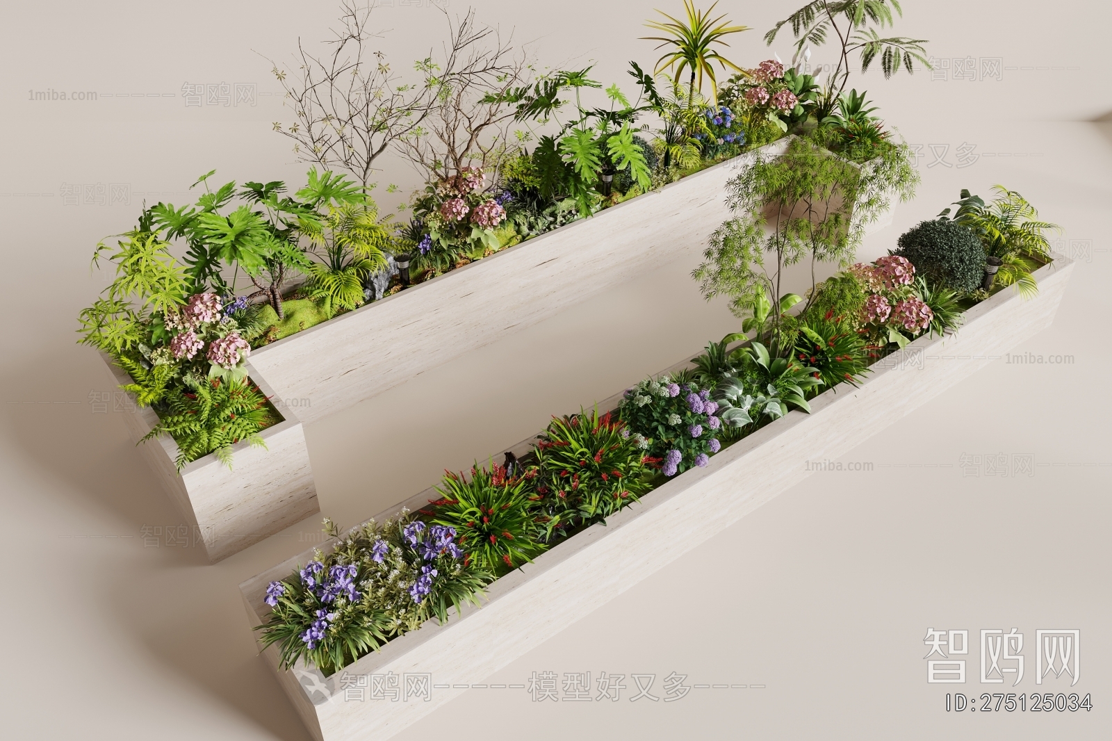 Modern Flower Bed, Flower Bowl, Flower Box