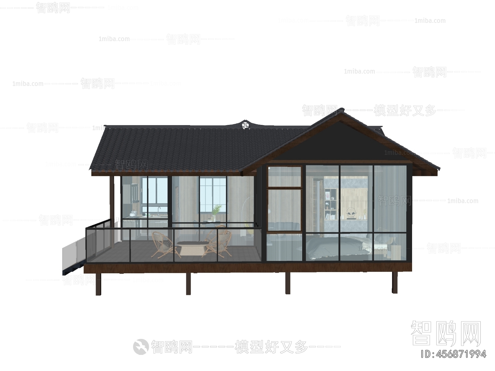 Modern Appearance Of Commercial Building