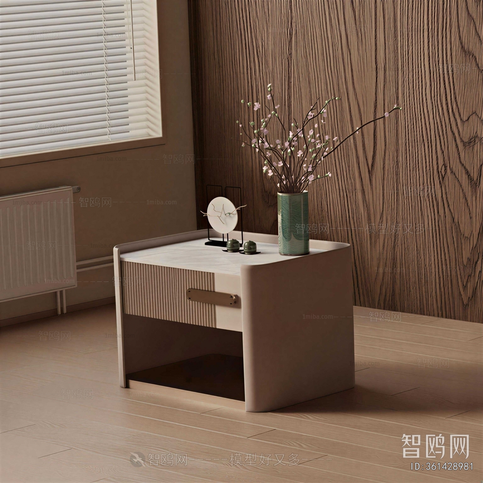 Modern Bedside Cupboard