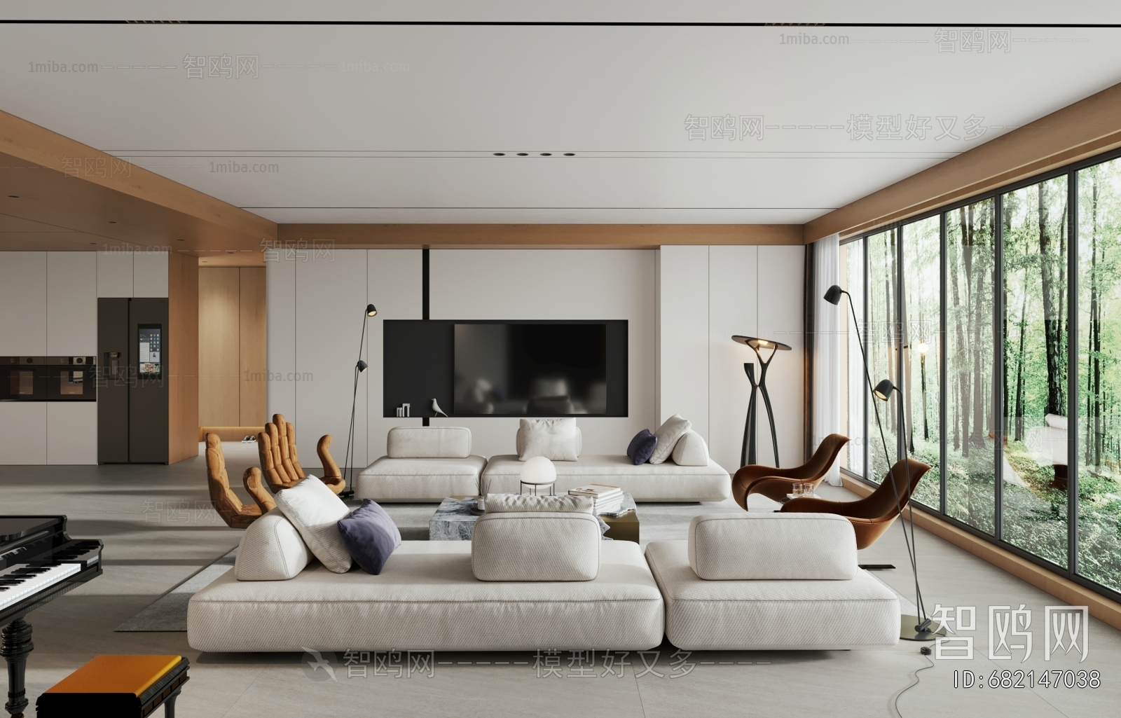 Modern A Living Room