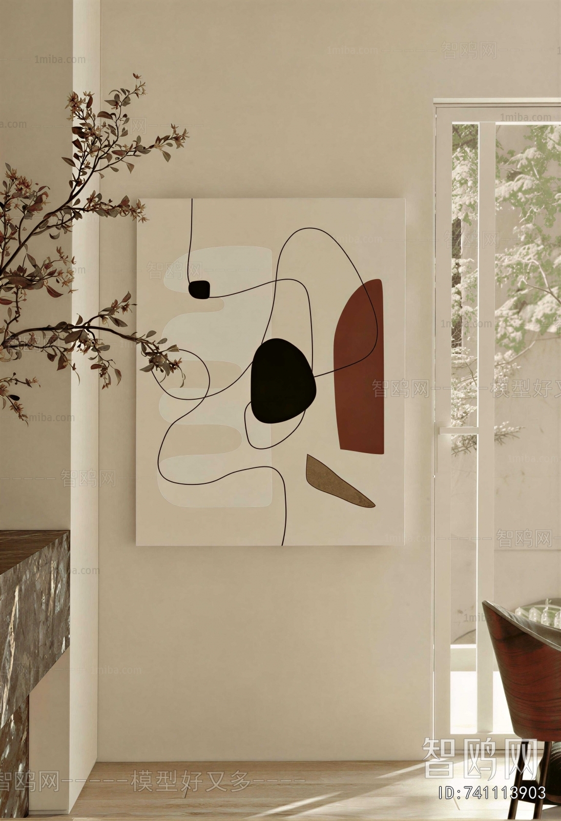 Wabi-sabi Style Painting