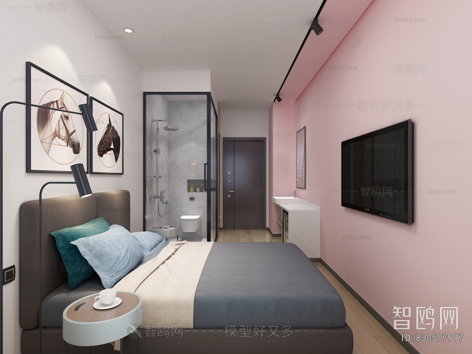Modern Guest Room