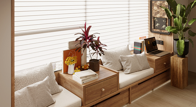 Modern Bay Window