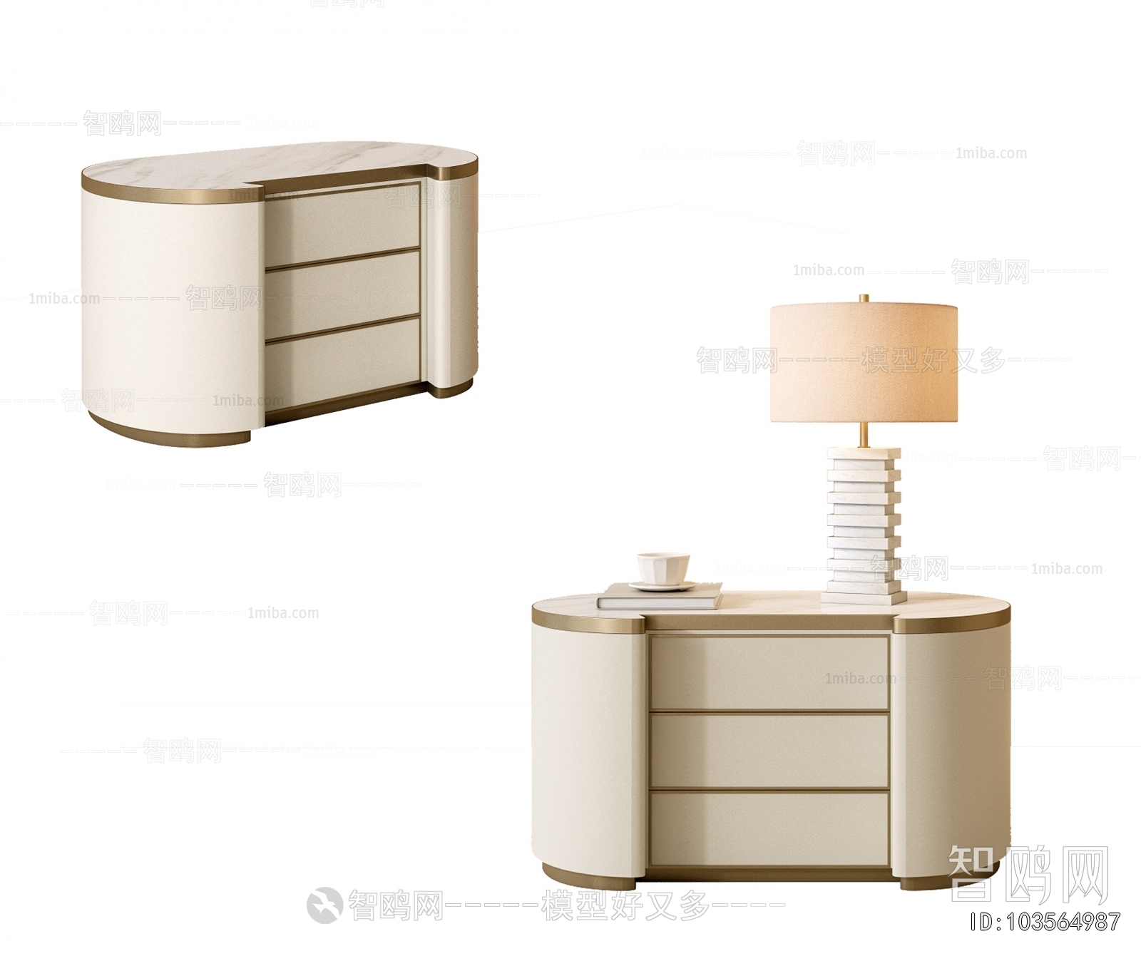 Modern Bedside Cupboard