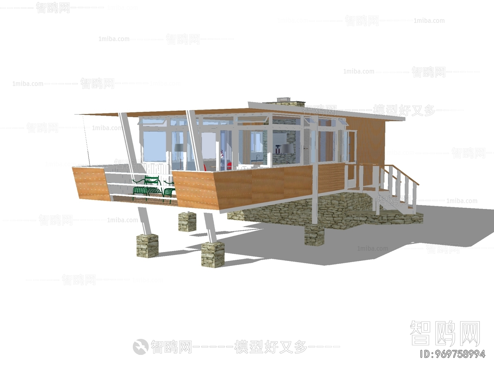 Modern Appearance Of Commercial Building