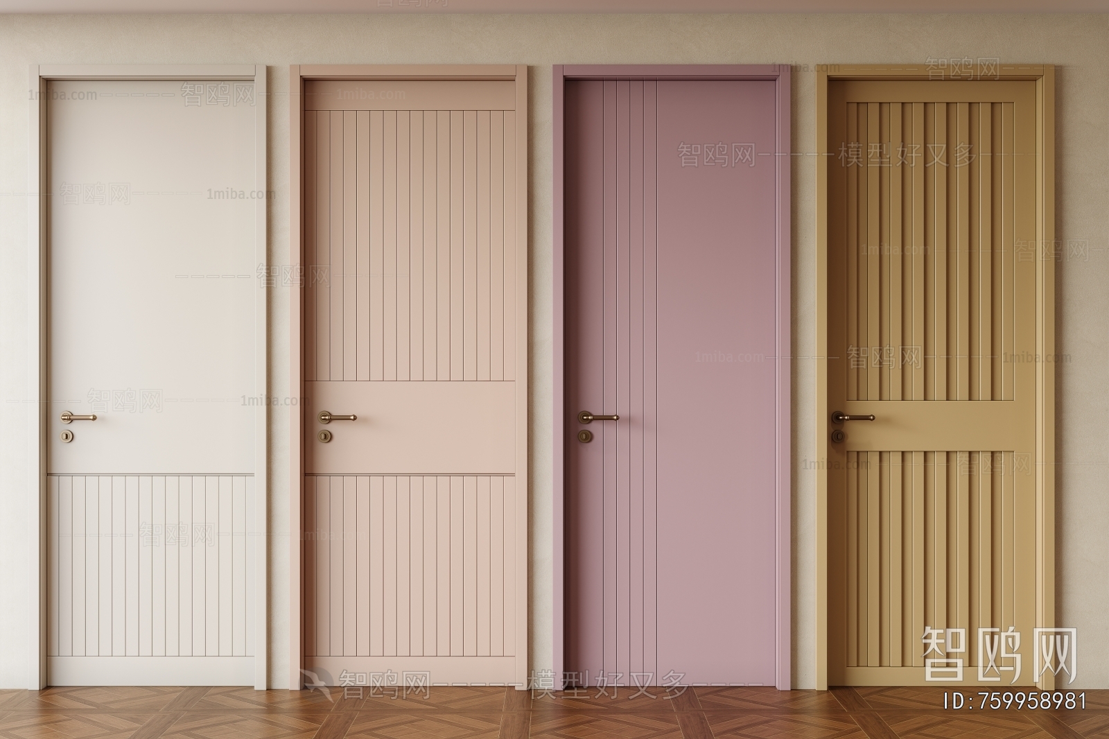 Modern Single Door