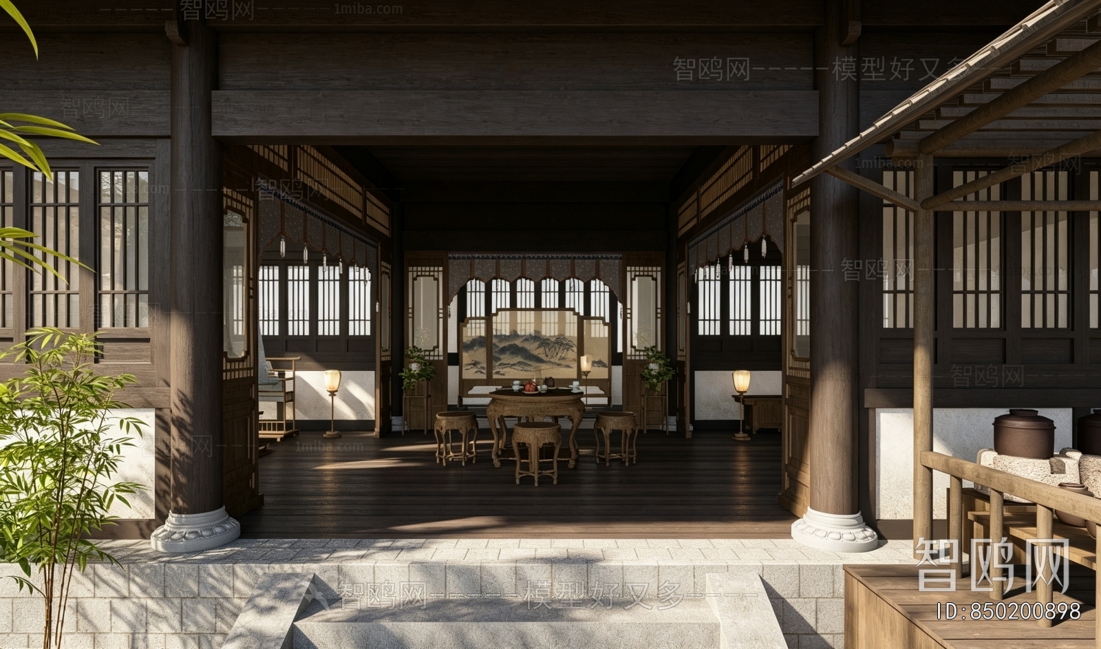 New Chinese Style Guest Room