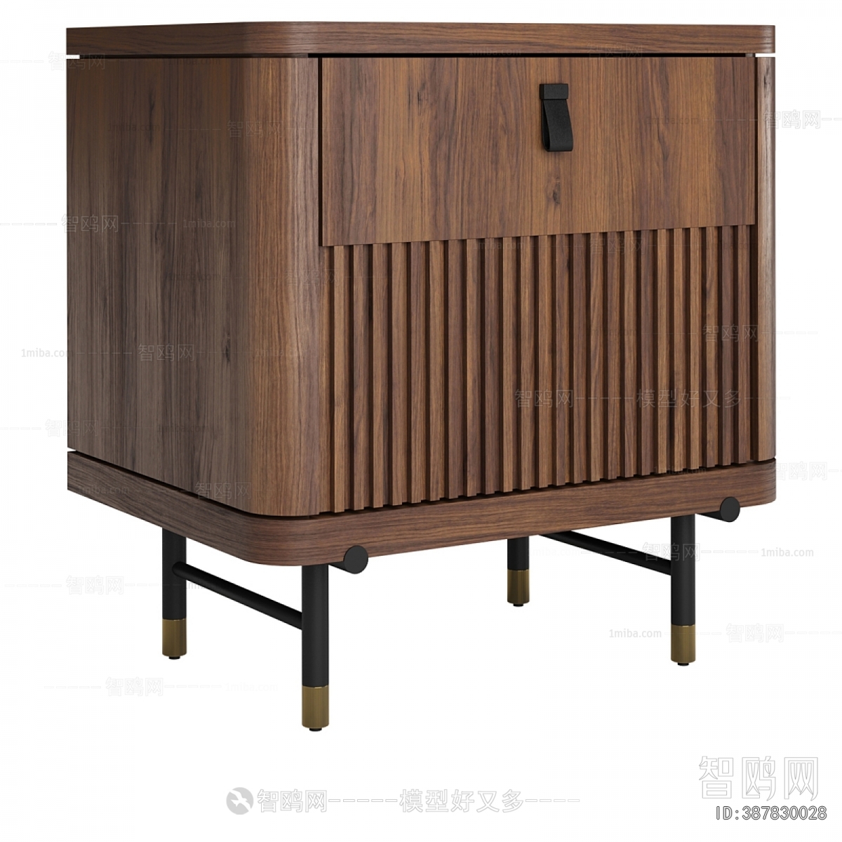 Nordic Style Bedside Cupboard