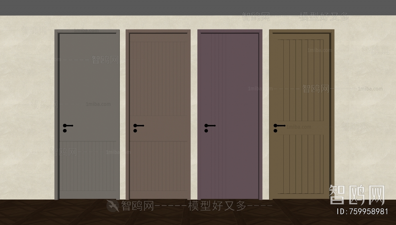 Modern Single Door
