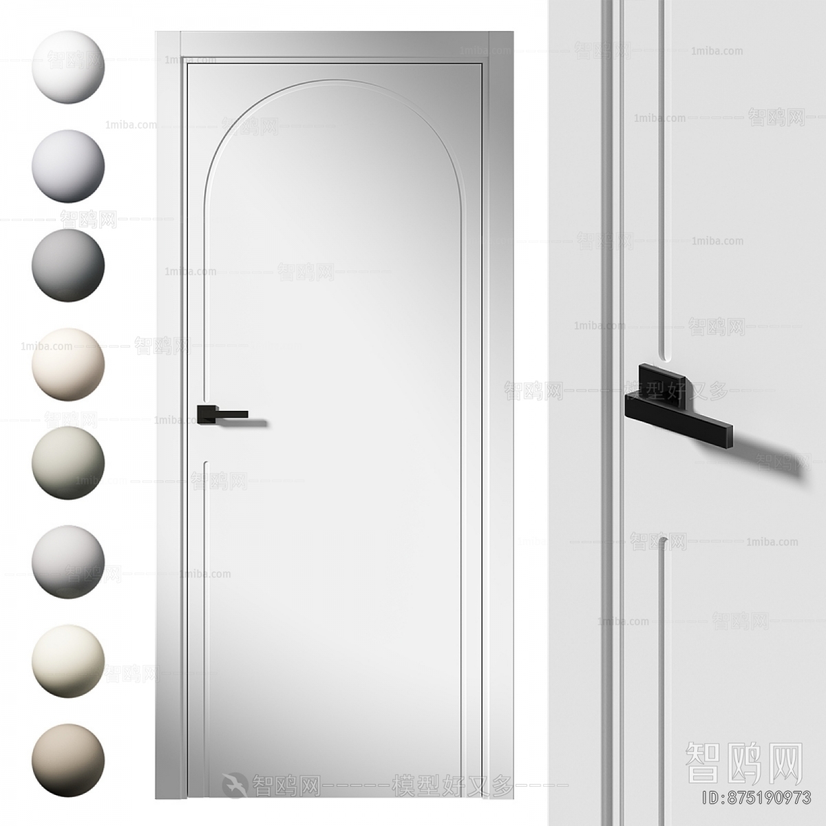 Modern Single Door