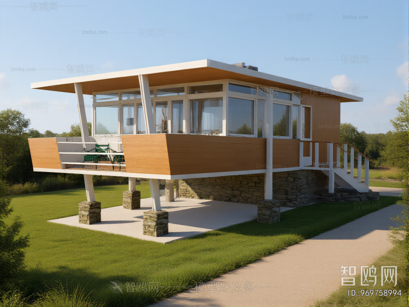 Modern Appearance Of Commercial Building