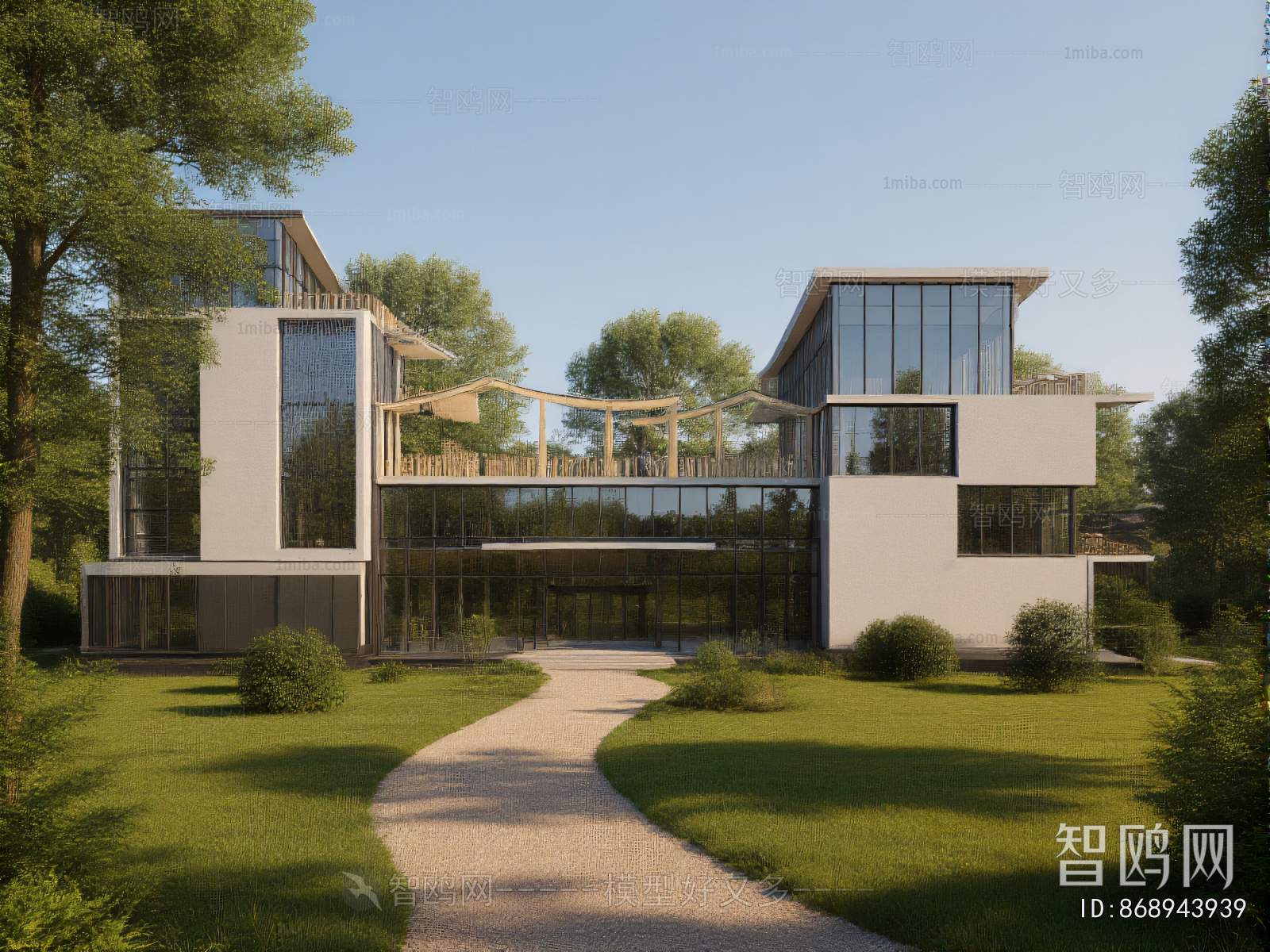 Modern Appearance Of Commercial Building