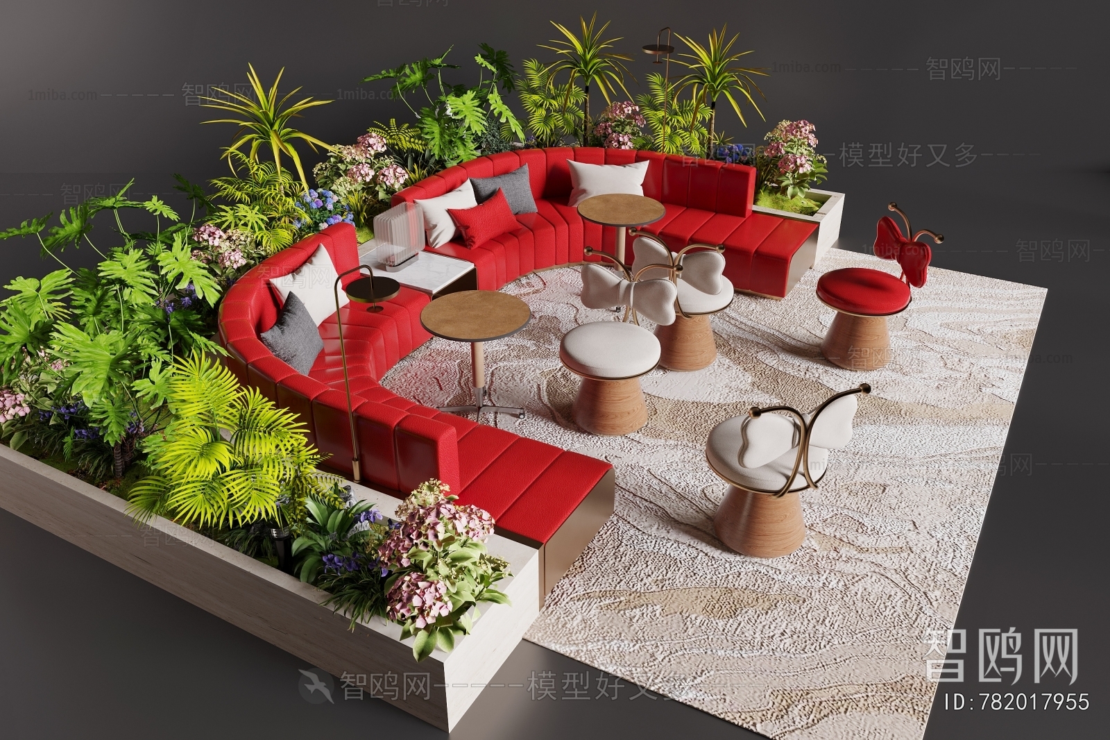 Modern Card Seat Sofa