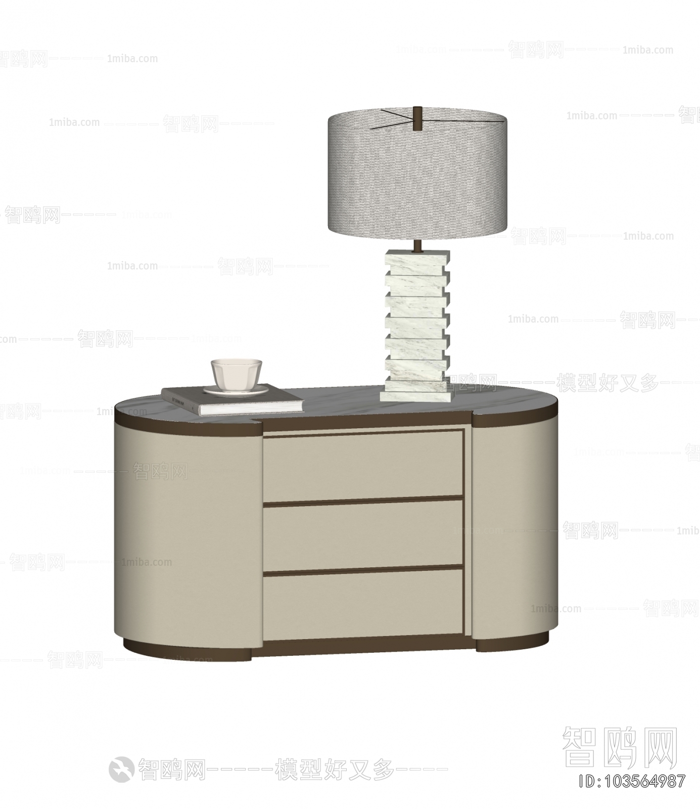 Modern Bedside Cupboard