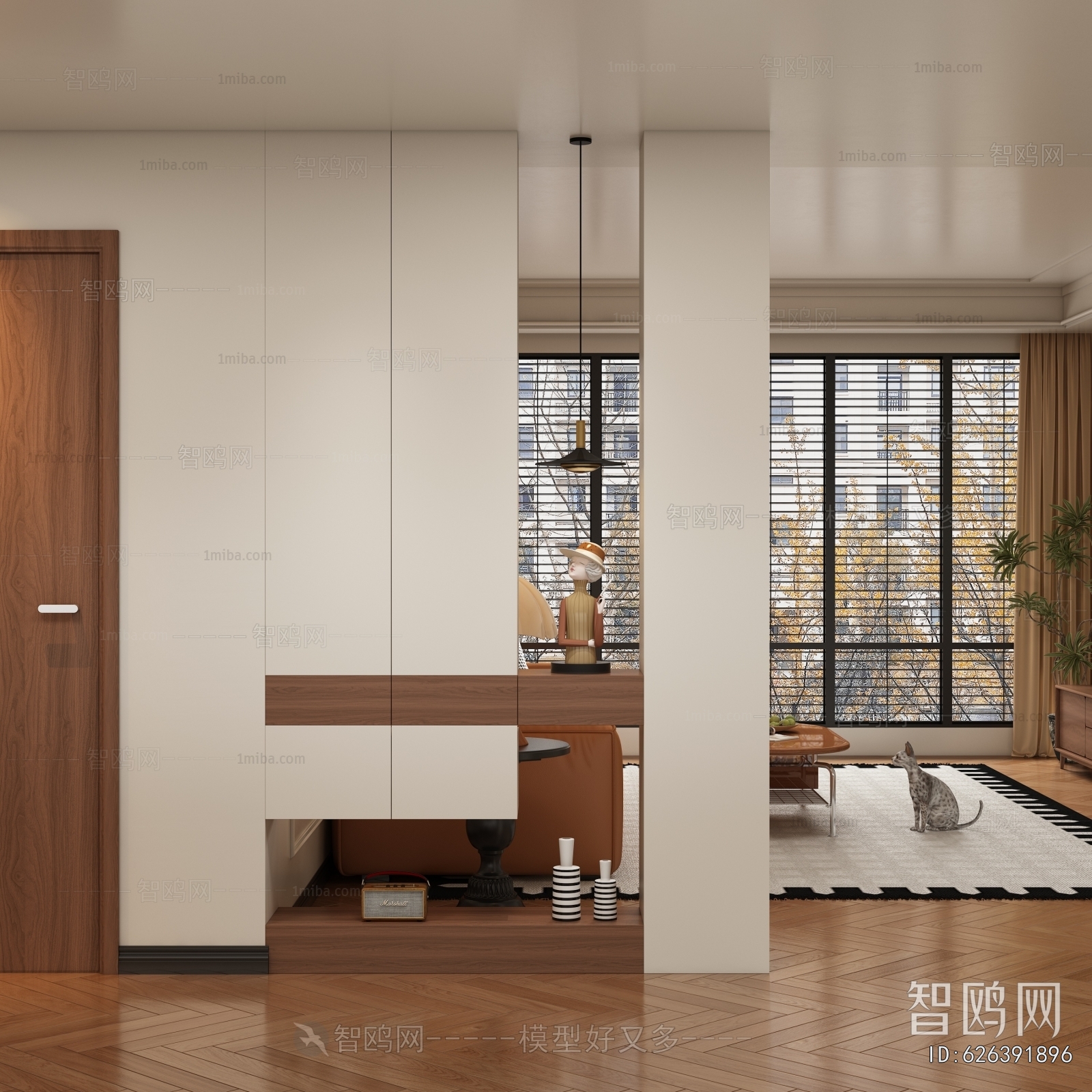 Modern Hallway
