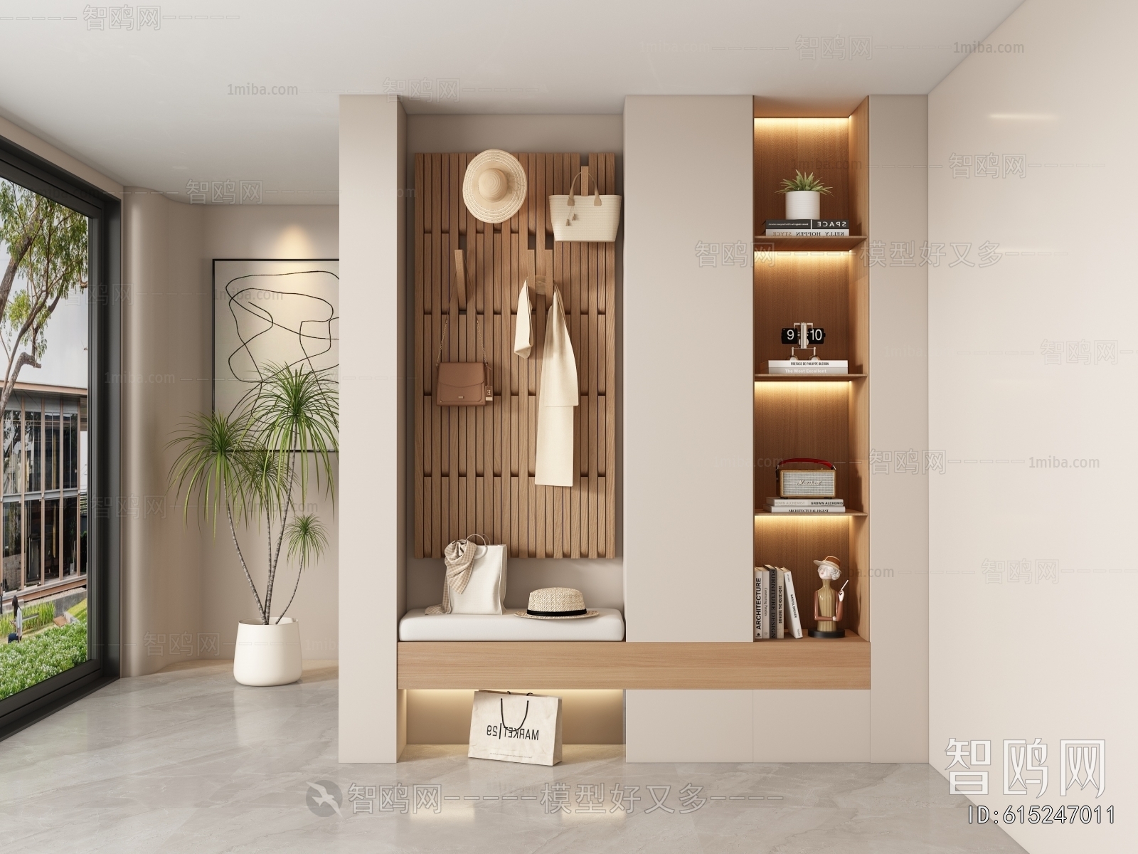 Modern Hallway