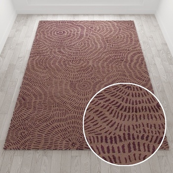 现代方形地毯-ID:10903028