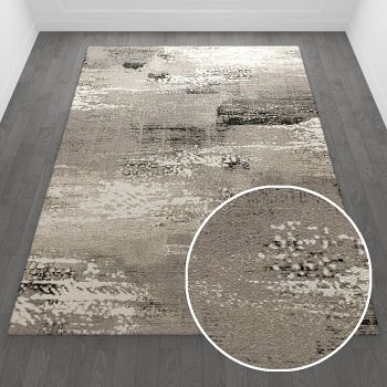 -现代风格方形地毯-ID:10902670