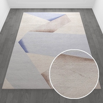 北欧现代简约风格方形地毯 (36)-ID:964752259