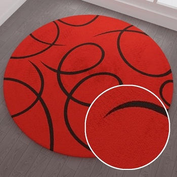 圆形地毯 ()-ID:10904529